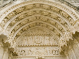 Doorway of Bourges Cathedral, Cher, France