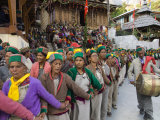 Ataro Festival in Baring Narj Temple, Sangla, Baspa Valley, Kinnaur, Himachal Pradesh, India