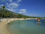 Beach at the Kyona Beach Club, Near Port Au Prince, Haiti, West Indies, Caribbean