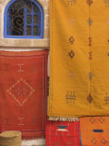 Carpets Hanging Outside Shop in the Medina, Essaouira, Morocco, North Africa, Africa