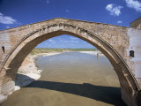 Single Arch of the Malabadi Bridge across the Batman River, Kurdistan Area of Anatolia, Turkey