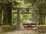 Stone Torii, Tosho-Gu Shrine, Nikko, Central Honshu, Japan