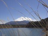 Lake Shoji, with Mount Fuji Behind, Shojiko, Central Honshu, Japan