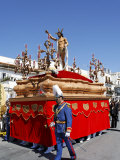 Easter Sunday Procession at the End of Semana Santa, Ayamonte, Andalucia, Spain