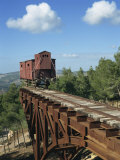 Auschwitz Wagon, Yad Vashem Holocaust Memorial, Jerusalem, Israel, Middle East