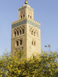 Koutoubia Minaret Dating from 1147, Marrakesh, Morocco, North Africa, Africa