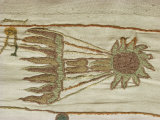 Halley's Comet Seen as a Bad Omen in February 1066, Bayeux Tapestry, Bayeux, Normandy, France