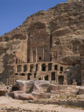 Nabatean Corinthian Tomb and Urn Dating, 1st Century AD, Wadi Musa, in Petra, Jordan, Middle East
