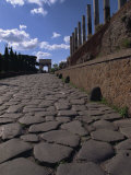 Via Sacra Leading to Forum, Rome, Lazio, Italy, Europe