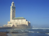 Hassan II Mosque, Casablanca, Morocco, North Africa, Africa