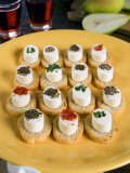 Italian Starters with Cheese and Pot Herbs, Italy, Europe