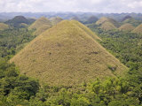 Chocolate Hills, Bohol Island, the Philippines, Southeast Asia
