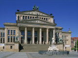 Schiller Monument at the Schauspielhaus on the Gendarmenmarkt in Berlin, Germany, Europe