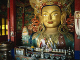 Maitreya Statue, 15M Tall, Tikse Gompa, Ladakh, India