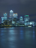 Canary Wharf, Docklands, Viewed from Wapping, London, England, United Kingdom, Europe