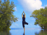 Buy Yoga Meditation, Full Moon Island, Male Atoll, Maldives, Indian Ocean at AllPosters.com