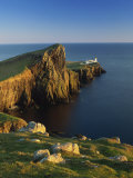 Neist Point Lighthouse, Glendale, Isle of Skye, Highland Region, Scotland, United Kingdom, Europe