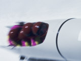 Blurred Action of 4 Man Bobsled Team, Albertville, France