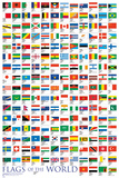 Flags of the World Poster