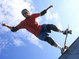 Buy Skateboarder in Action on the Vert at AllPosters.com