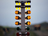 Drag Racing Starting Christmas Lights