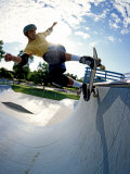 Buy Skateboarder in Action on the Vert at AllPosters.com