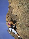 Female Rock Climber