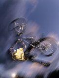 Buy Bmx Cyclist Flying Off the Vert at AllPosters.com