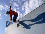 Buy Skateboarder in Action on the Vert at AllPosters.com