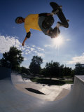 Buy Skateboarder in Action on the Vert at AllPosters.com