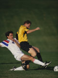 Soccer Players in Action