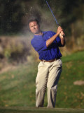 Male Golfer in Action