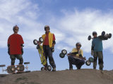 Buy Portrait of Mountain Boarder, Colorado Springs, Colorado, USA at AllPosters.com