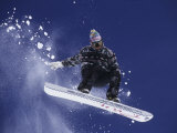 Buy Snowboarder Flying Throught the Air, USA at AllPosters.com