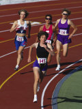 Buy Female Runners Competing in a Track Race at AllPosters.com