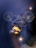 Buy Bmx Cyclist Flys over the Vert at AllPosters.com