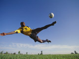 Soccer Player in Action