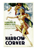 The Narrow Corner, Douglas Fairbanks Jr., Patricia Ellis on Midget Window Card, 1933