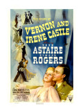 Buy The Story of Vernon and Irene Castle, Ginger Rogers, Fred Astaire, 1939 at AllPosters.com