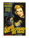 The Man Who Reclaimed His Head, Lionel Atwill, Claude Rains, Joan Bennett, 1934