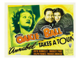 Annabel Takes a Tour, Lucille Ball, Jack Oakie, Lucille Ball (Far Right), 1938