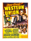 Western Union, Randolph Scott, Dean Jagger, Robert Young, Virginia Gilmore, 1941