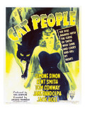 Cat People, Simone Simon on Window Card, 1942