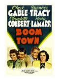 Boom Town, Claudette Colbert, Clark Gable, Spencer Tracy, Hedy Lamrr, 1940