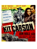 Kit Carson, Jon Hall, Lynn Bari, Jon Hall on Window Card, 1940