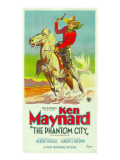 Buy The Phantom City, Atop Horse: Ken Maynard; 3-Sheet Poster, 1928 at AllPosters.com
