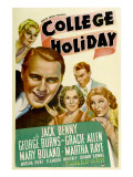 College Holiday, Mary Boland, Jack Benny, Gracie Allen, George Burns, Martha Raye, 1936
