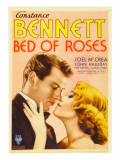 Bed of Roses, Joel Mccrea, Constance Bennett on Midget Window Card, 1933