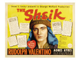 The Sheik, (Re-Issue 1938 Half-Sheet Poster), Rudolph Valentino, 1921