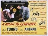 A Night to Remember, Loretta Young, Brian Aherne, 1942